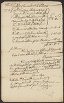 Medical bill from Philip Turner to the state of Connecticut, 1797 October 27