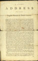 Short address to the English colonies in North-America