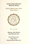 One Hundred Sixty Sixth Commencement May 7, 2005 Savannah State University