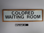 Colored Waiting Room N.C. & ST.L.