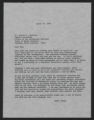 Council on the Status of Women, Subject Files, North Carolina Department of Administration Correspondence, Joseph W. Grimsley