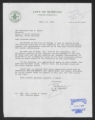 Letter: Mayor R. W. Grabarek to Gov. Dan K. Moore, April 18, 1968