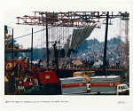 Thumbnail for Behind stage of Woodstock during a rainstorm. Bethel, NY 1969