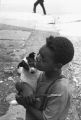 Jasper Wood Collection: Boy holding dog