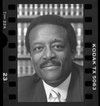 Attorney Johnnie L. Cochran, portrait, 1986