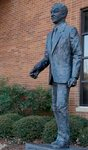 Statue of Fred Shuttlesworth, former civil rights activist, Birmingham, Alabama