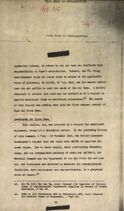 Ninth Air Force Material Regarding Desegregation of the Air Force