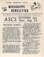 Mississippi Newsletter No. 26