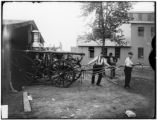 Bringing out the fire engine on World's Fair site