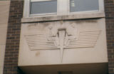 Pearl High School: detail of exterior decorative motif