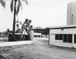 Ambassador Hotel pool, cabana and recreation area, facing southeast