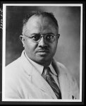 [Untitled photo shows: E. Franklin Frazier, famous scholar and Howard Professor]