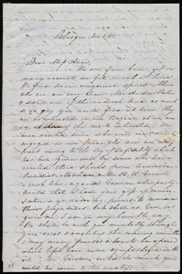 Letter from Ann Rebecca Bramhall, Glasgow, [Scotland], to Anne Warren Weston, Nov. 5 / [18]52