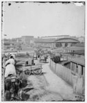 [Atlanta, Ga. Railroad depot; a nearer view]