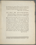 Arrest du conseil d'état du roi, qui ordonne que la gratification accordée au commerce pour la traite des nègres