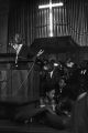 Martin Luther King, Jr., speaking to an audience at Brown Chapel AME Church in Selma, Alabama.