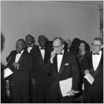 Martin Luther King, Jr. and Jacob Rothschild at the Nobel Peace Prize recognition dinner, National Conference of Christians and Jews, Dinkier Plaza Hotel, Atlanta, Georgia, January 27, 1965