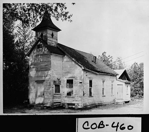 Photograph of Old Friendship Church, Marietta, Cobb County, Georgia, ca. 1967