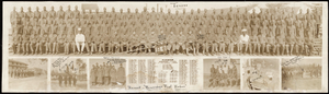 Photograph of World War II soldiers from Company D, 8th Battalion, Ft. Belvoir