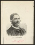 Bishop Alexander Walters, president of National Afro-American Council and member of NAACP, head-and-shoulders portrait, facing right]