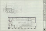 Building remodeling, Zion's First National Bank, First South & Main Street branch, Salt Lake City, Utah: Main floor plan, site plan