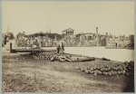 View taken from south side of Canal Basin, Richmond, Va., April, 1865, showing Capitol, Custom House, etc.