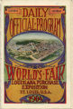 Program : Daily official program, World's Fair, Louisiana Purchase Exposition, St. Louis, 1904