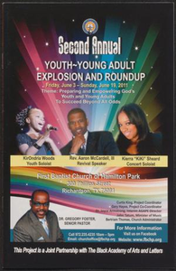 Program: Youth-Young Adult Explosion and Roundup