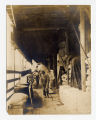 Man hauling bags in a steamboat