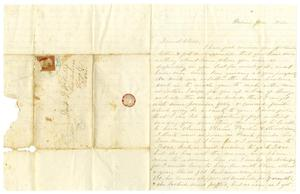 Letter from Maud C. Fentress to David W.Fentress - June 1860