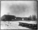 Construction of the Irish Village on the Pike