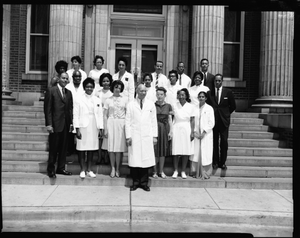 Pediatrics Staff, May 1964 [cellulose acetate photonegative]