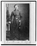 [Captain Frederick "Ned" Trenk (Trenck), Union officer in the 32nd Indiana Regiment, full-length portrait, standing, facing front]