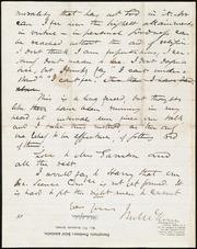 Letter to] My dear Garrison [manuscript