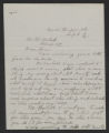 General Correspondence of the Director, Last Name W, September 1916 to August 1917