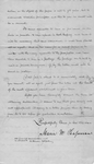 Letter from abolitionist soliciting for Cradle of Liberty distributors. Top says "Boston, March 25, 1839, Dear Friends..." signed Maria Chapman