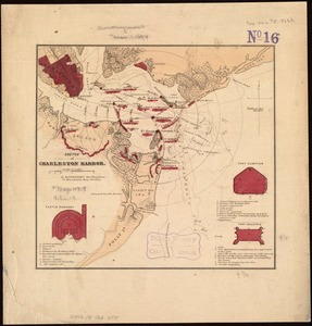 Sketch of Charleston Harbor