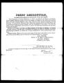 Resolution, from the Alabama General Assembly, Tuscaloosa, Alabama, February 28, 1843, forwarded by Jonathan Erwin and Nathaniel Terry to Thomas Reynolds