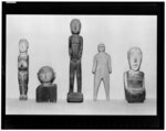 [Carved wooden figures, made by African Americans in Georgia]