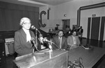 Thumbnail for Rosa Parks addresses educators, Los Angeles, 1983