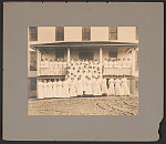 [Women dressed in white, group portrait at the National Training School, Washington, D.C.]