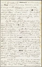 Letter to] Dear William [manuscript