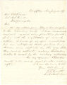 Letter from R. T. Smith in Bluffton, Alabama, to O. D. Kinsman in Montgomery, Alabama.