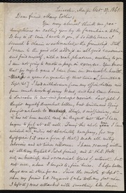 Letter to] Dear friend Mary Estlin [manuscript