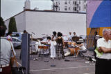 Ruth Hawkins Band at the Dedication Ceremony of the Demolition of the YWCA