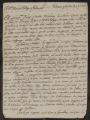 Personal Correspondence. Letters To Manuel Gallego From Pedro Gomez y Garcia and Mariana Gomez y Garcia. To: Manuel Gallego. December 3, 1799. Tobarra, Spain.