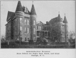 Administration building; State School for Negro deaf, dumb and blind; Raleigh, N.C