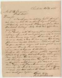 259. William McBurney to Thomas B. Ferguson -- October 23, 1865