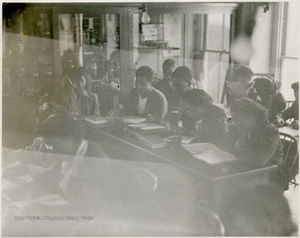 Students in a Crowded Biology Lab, Storer College, Harpers Ferry, W. Va.