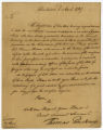 Thomas Pinckney letter to George Matthews, April 2, 1787